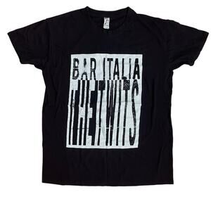 Bar Italia Twits Tour Dates Band Tee Shirt 2023 2024 Medium Shoegaze Indie Lofi
